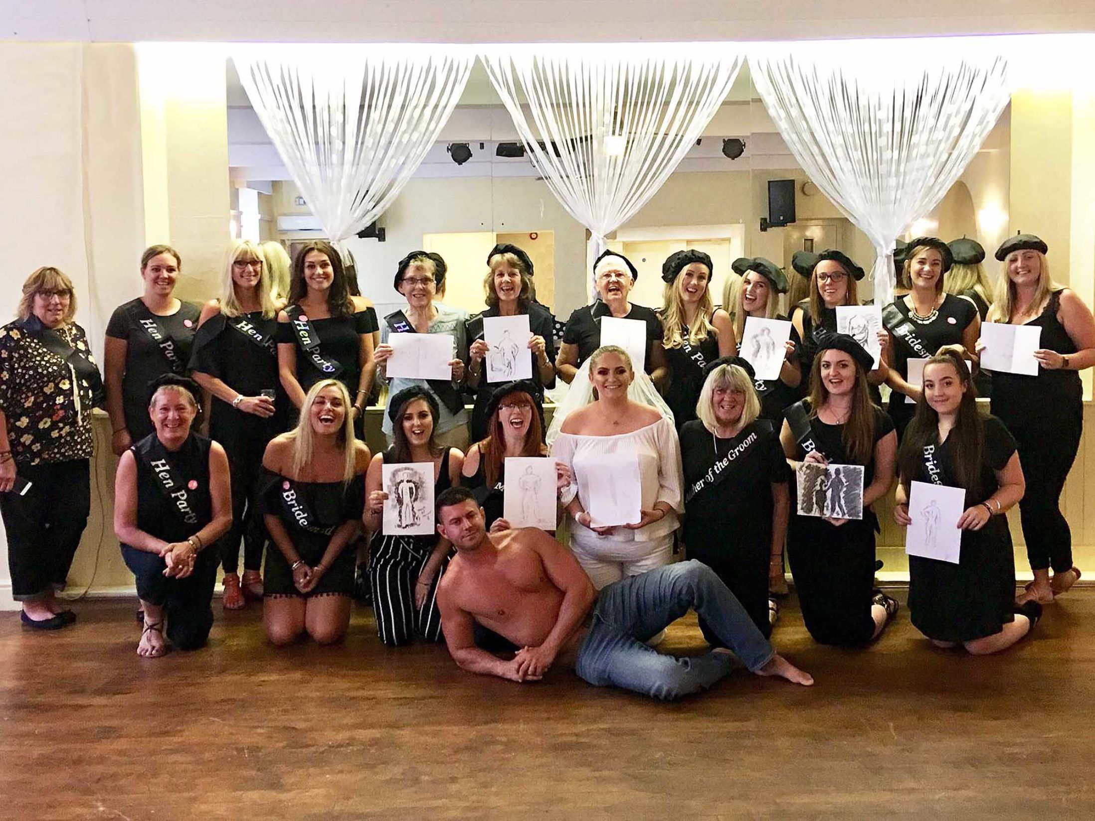 10 Hen Party Activities in Liverpool - Life Drawing